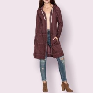 Pol French Terry long jacket sweatshirt L